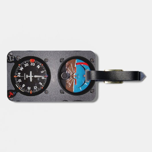 Cockpit-Gepäckmarke Gepäckanhänger (Rückseite horizontal)