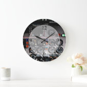 Cockpit Große Wanduhr (Zuhause)