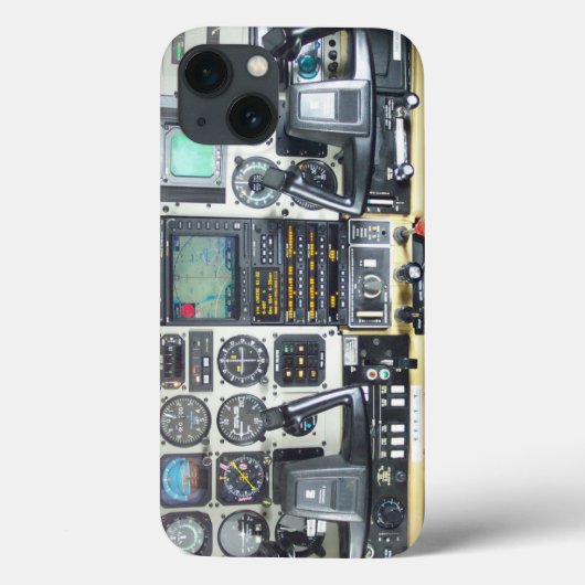 Cockpit iPhone Case für Aviatoren (Rückseite)