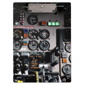 Cockpit-Klemmbrett Klemmbrett (Vorderseite)