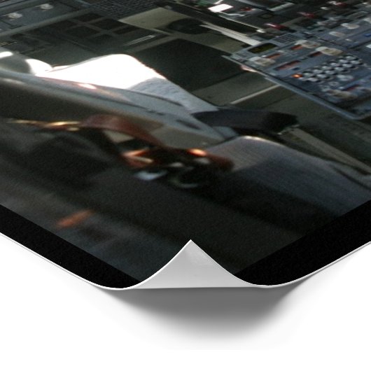 Cockpit Poster (Ecke)