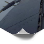 Cockpit Selfie Poster (Ecke)