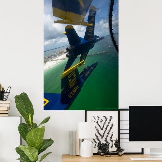 Cockpit-View-Poster Poster (Heimbüro)