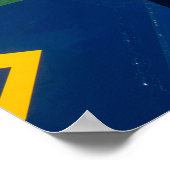 Cockpit-View-Poster Poster (Ecke)