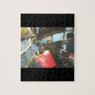 Cockpit von C-130 Hercules_Military Flugzeugen Puzzle