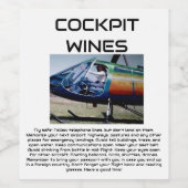 COCKPIT WEINE WEINETIKETT (Einzelnes Label)