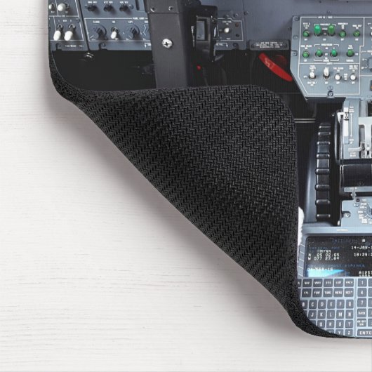Cockpit Zitat-Excels XLS Mousepad (Ecke)