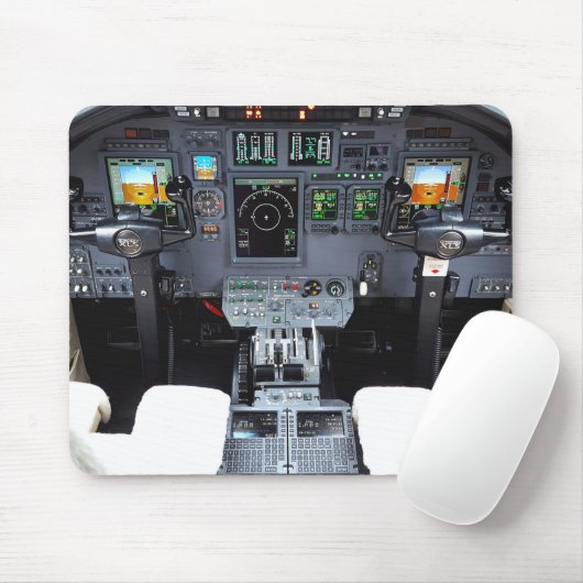 Cockpit Zitat-Excels XLS Mousepad (Mit Mouse)