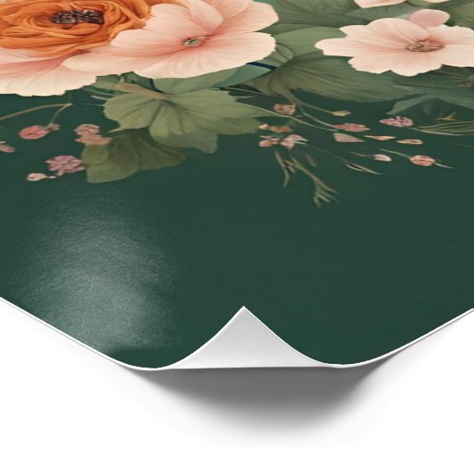 Cockpitbär Poster (Ecke)