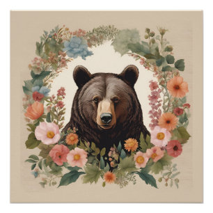 Cockpitbär Poster