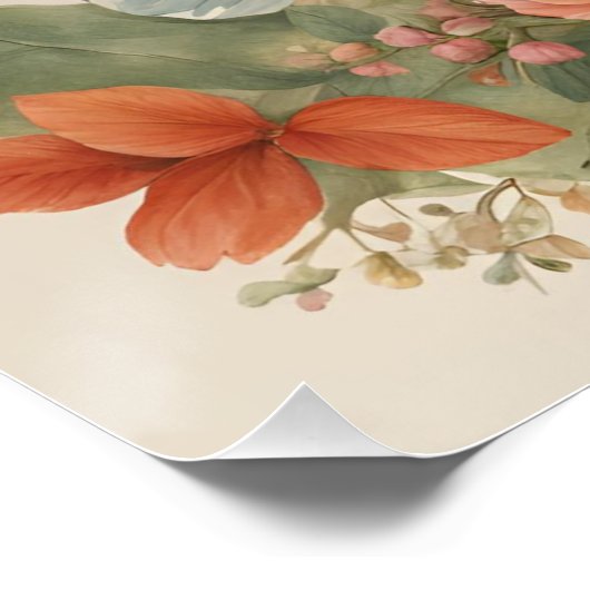 Cockpitbär Poster (Ecke)