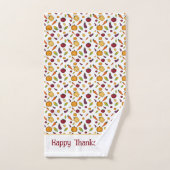 Cockpitgemüse Erntedank weiß Handtuch (Handtuch)