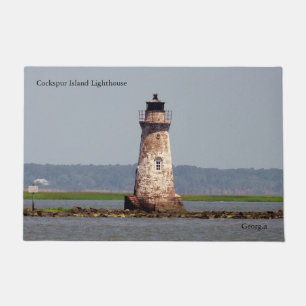 Cockspur Insel Leuchtturm Türmchen Fußmatte