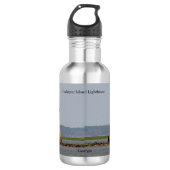 Cockspur Insel Leuchtturm Wasserflasche (Vorderseite)