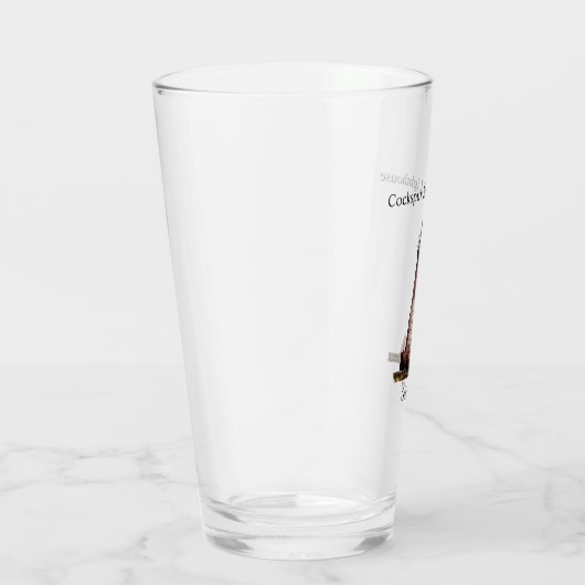 Cockspur Insel Leuchtturmglas Glas (Rechts)