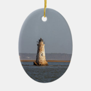 Cockspur Island Leuchtturm Keramik Ornament