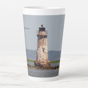 Cockspur Island Leuchtturm Latte Tasse