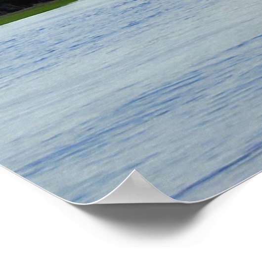 Cockspur Island Leuchtturm Poster (Ecke)