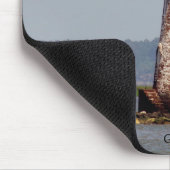 Cockspur Island Lighthouse Mousepad (Ecke)