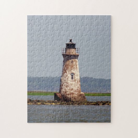 Cockspur Island Lighthouse-Puzzle Puzzle (Vertikal)