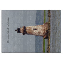 Cockspur Island Lighthouse Schneidebrett