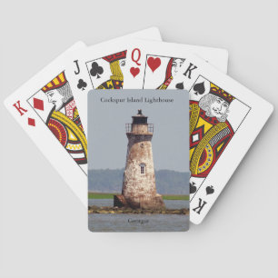 Cockspur Island Lighthouse Spielkarten