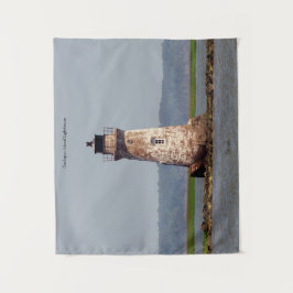 Cockspur Island Lighthouse Tapisserie Wandteppich