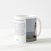 Cockspur Island Lighthouse Tasse (VorderseiteRechts)