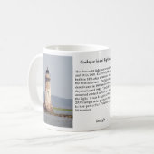 Cockspur Island Lighthouse Tasse (Vorderseite Links)