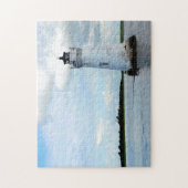 Cockspur Island Lighthouse Tybee Island, Georgien Puzzle (Vertikal)