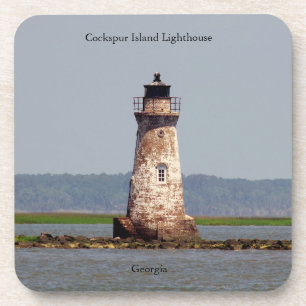 Cockspur Island Lighthouse Untersetzer