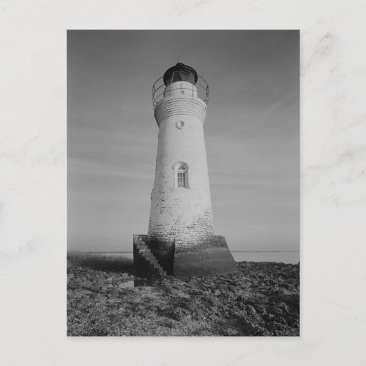 Cockspur Leuchtturm Postkarte (Vorderseite)