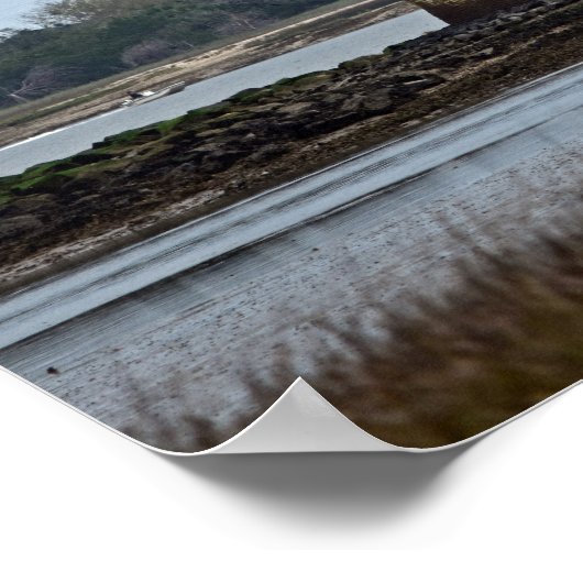 Cockspur Lighthouse Foto auf Poster (Ecke)