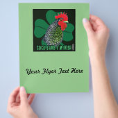 Cocksure I bin Irish! Flyer (Hand)
