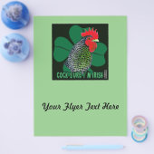 Cocksure I bin Irish! Flyer (Einzeln)