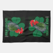 Cocksure I bin Irish! Handtuch (Horizontal)