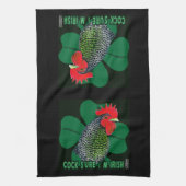 Cocksure I bin Irish! Handtuch (Vertikal)