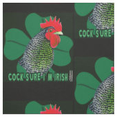 Cocksure I bin Irish! Stoff (Muster)