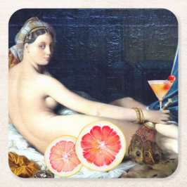 Cocktail al la Grande Rechteckiger Pappuntersetzer