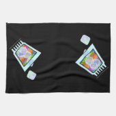 COCKTAIL - ALTE SCHMECKUNG - ROCKGLAS HANDTUCH (Horizontal)