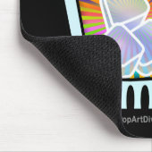 COCKTAIL - ALTE SCHMECKUNG - ROCKGLAS MOUSEPAD (Ecke)