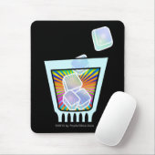 COCKTAIL - ALTE SCHMECKUNG - ROCKGLAS MOUSEPAD (Mit Mouse)