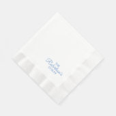 Cocktail an der Hochzeitsempfehlung Serviette (Ecke)