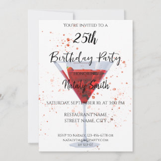 Cocktail an der Seepromenade Einladung