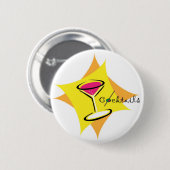 Cocktail-Anstecknadel Button (Vorne & Hinten)