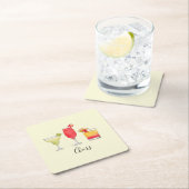 Cocktail Aquarellpapier Untersetzer (Vor Ort)