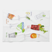 Cocktail Art Bar Handtuch (Horizontal)