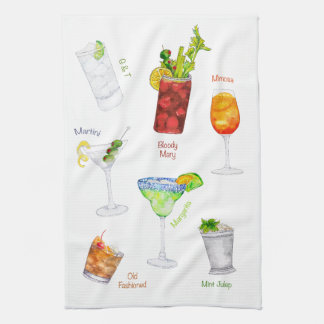 Cocktail Art Bar Handtuch