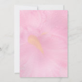 Cocktail Bachelorette Brautparty Einladung (Rückseite)