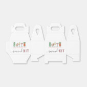 Cocktail Bachelorette - Überlebenskit - Vorzugscha Geschenkschachtel (Ungefaltet)